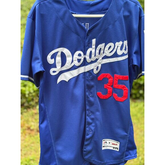 LOS ANGELES DODGERS JERSEY WITH CODEY BELLINGERS NAME AND NUMBER 35. SIZE 40, - Picture 5 of 5